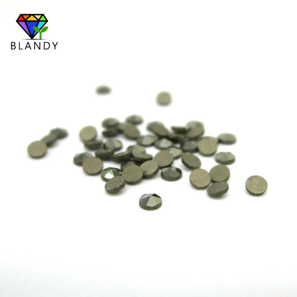 Free Shipping 5000pcs/lot 1.0~2.0mm Round Shape Flat Back Loose Natural Marcasite Stone Beads For Jewelry