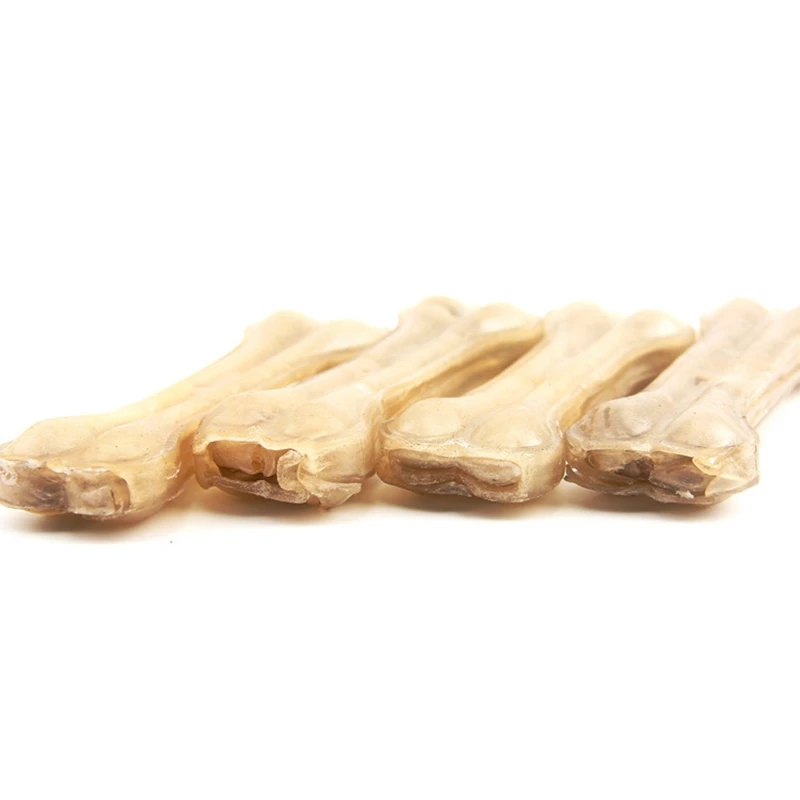 Dog Toy Dog Chews Toys Supplies Leather Cowhide Bone Molar Teeth Clean Stick Food Treats Dogs Bones for Puppy Accessories