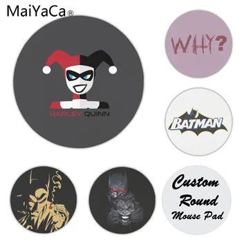 

MaiYaCa In Stocked Joker and Harley Quinn Laptop Computer Mousepad Size for 20x20cm 22x22cm Small Mousepad