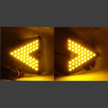 Автомобиль Третий Задний Указатель Поворота LED Дополнительная Задняя Указатель Поворота Стекла Acetabula-2 шт. (маленькая модель)