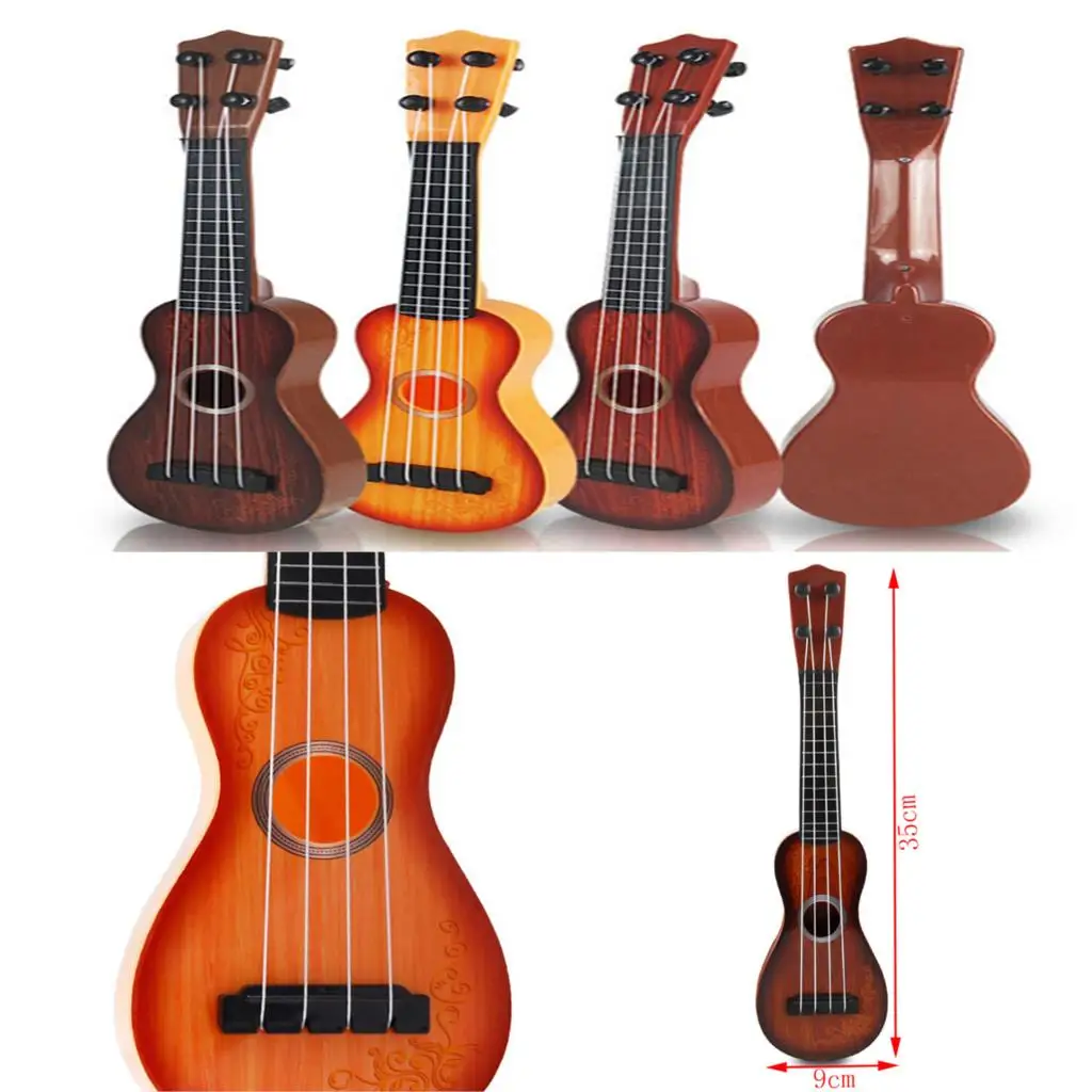 Hawaiian Instrument String Guitar plastic Ukulele Beginner Children
