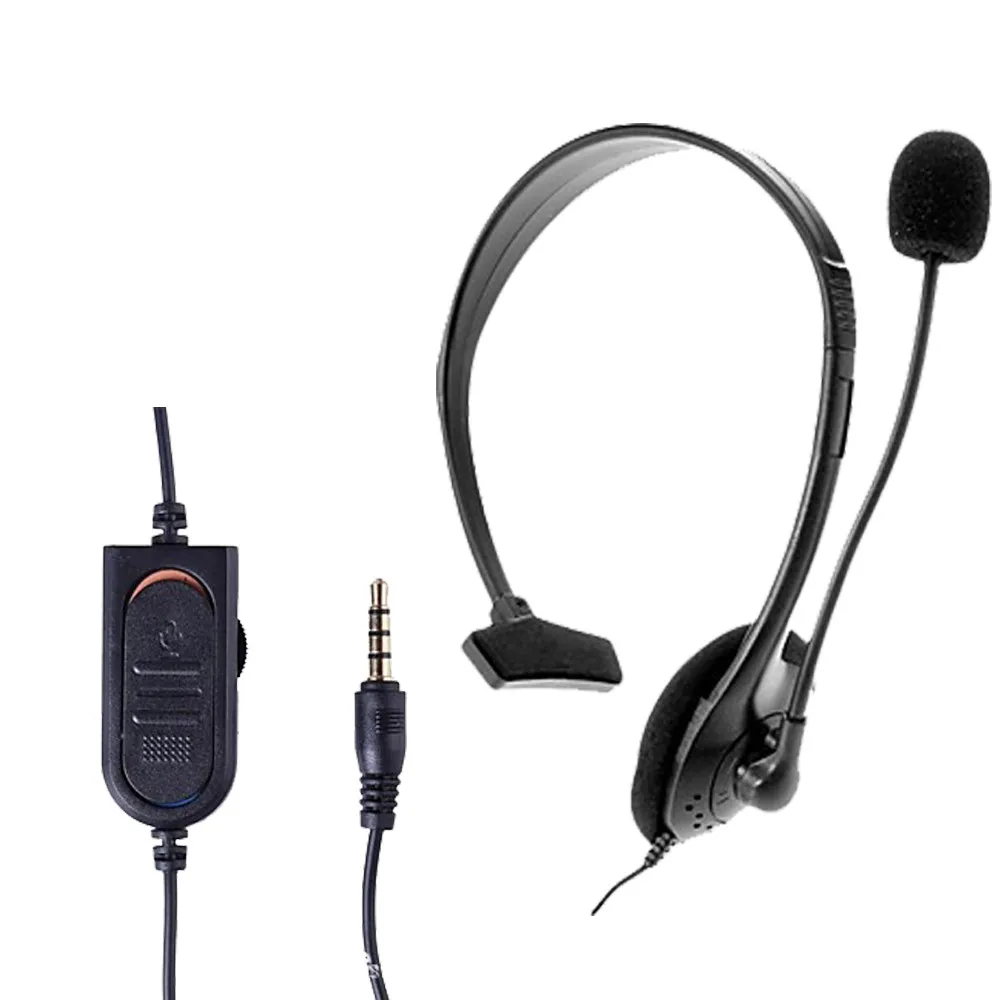 

Wired Gaming Headset Earphone Headphone Microphone For Ps4 Game For Playstation 4 for Video Game Headset Gamer AUX Microphone