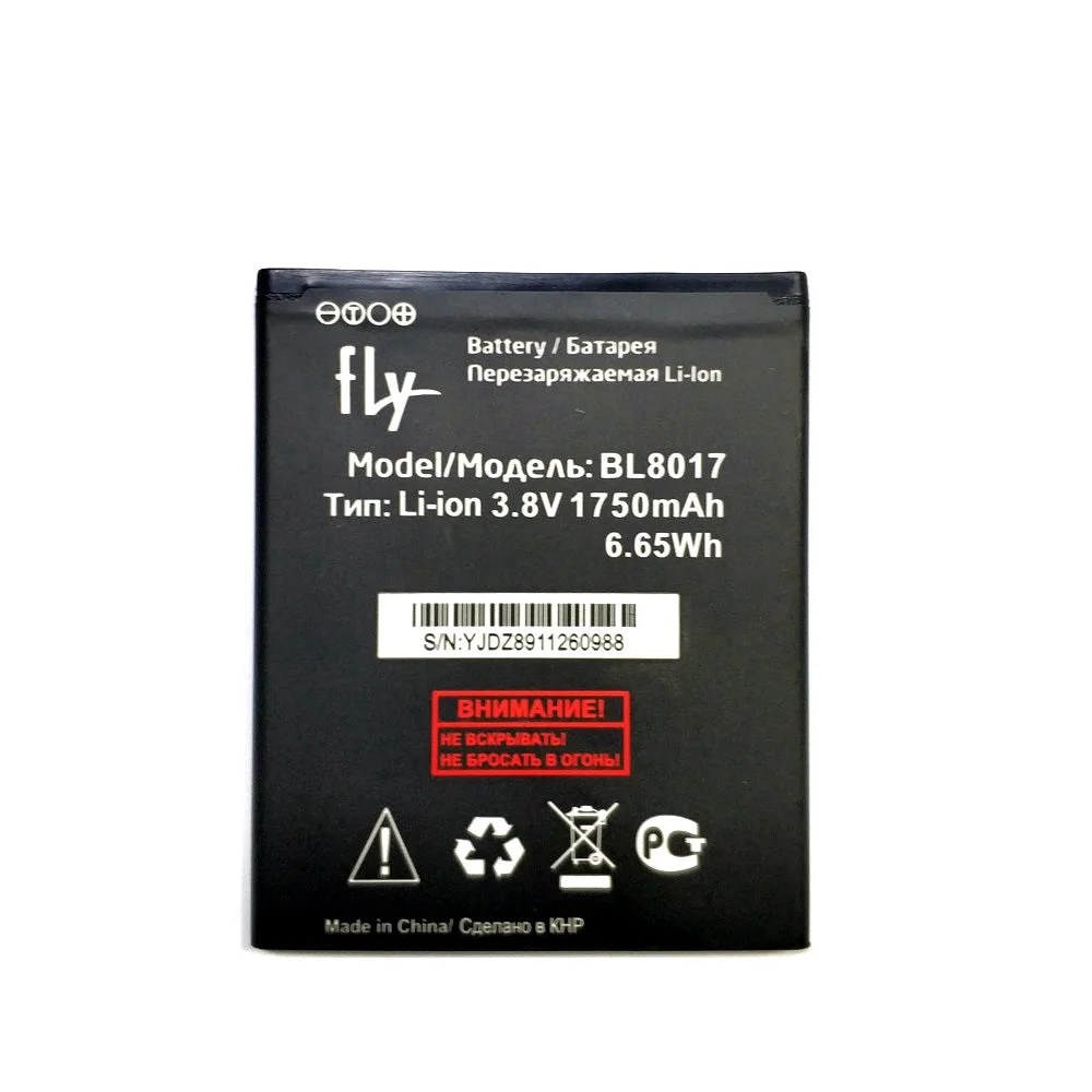

2019 New 1750mAh BL8017 BL 8017 Battery Replacement for FLY BL8017 mobile phone in stock+ track code