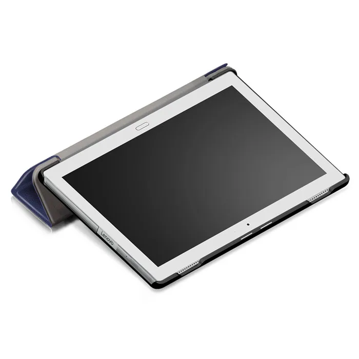 Искусственная кожа Стенд чехол для lenovo TAB4 Tab 4 10 плюс TB-X704 TB-X704F TB-X704N TB-X704L 10,1 "Tablet + 2 шт. Экран протектор