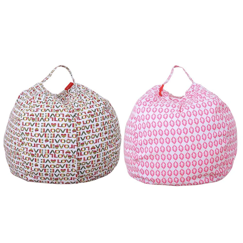 cuddly toy bean bag storage