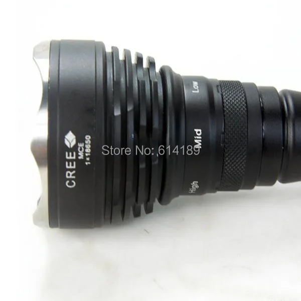 U-F UF-850L 10 Вт CREE MC-E 3-Режим светодиодный фонарик (1x18650)