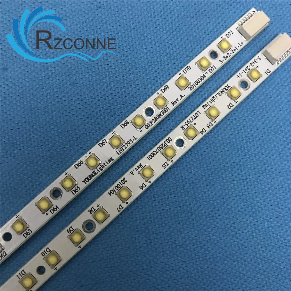 Barra da Lâmpada do Luminoso do Diodo Emissor de Luz para Apple 27lcd Lm270wq1 sd c2 Mb270b2u Sda2 Sdb1 Sde3 Sde5 Sdf1 Lgt2781 Lgt2795 Original Novo - Imagem 2