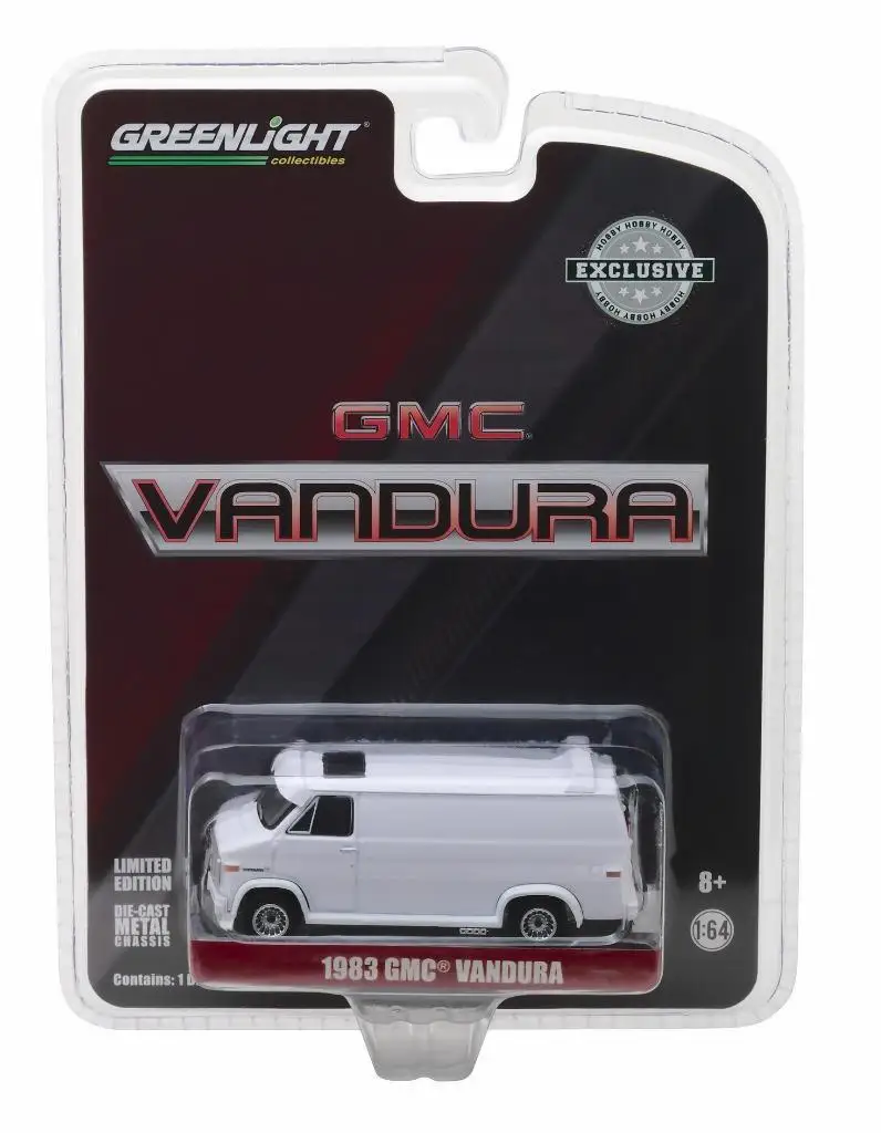Игрушечный автомобиль из сплава Vandura 1:64 1983 GMC с зеленсветильник Том игрушки для