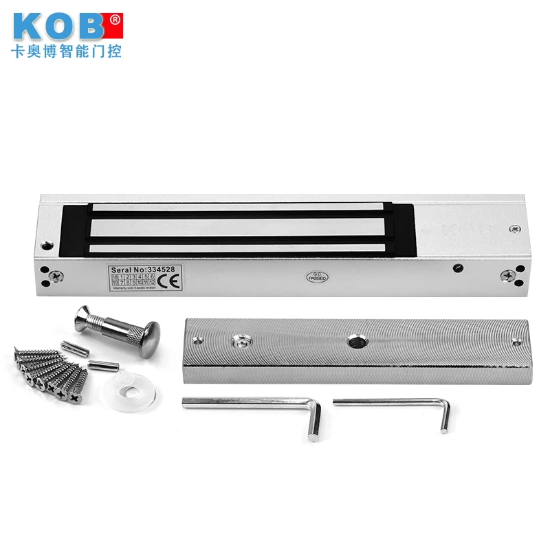 With indicator light and signal feedback 280kg magnetic lock door lock delay magnetic lock waterproof lock single door