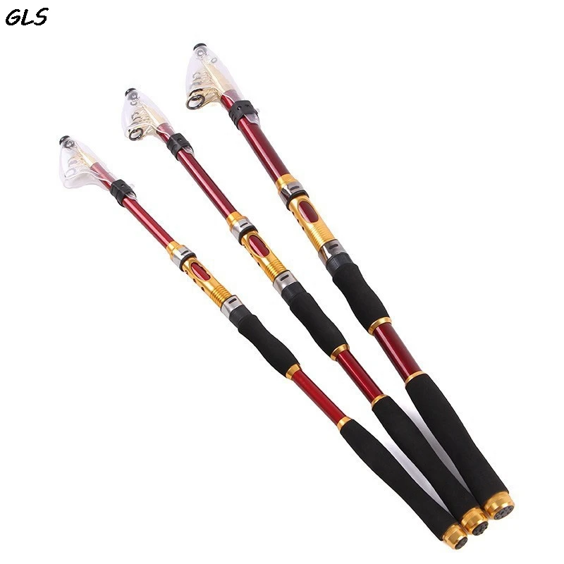 FISHING ROD AND REEL SET Rod Combo 3.0M 3.6MCarbon Fiber Telescopic Fishing Rod Portable fishing rod