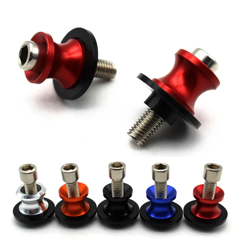 Nuoxintr High-quality aluminum motorcycle CNC bracket Bolt fixed 10mm screw slider for KAWASAKI ER6N Z750 Z750R Z250 Z1000