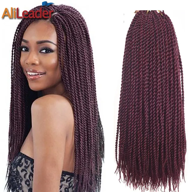 Wholesale 18 Inch Senegalese Twist Braid Crochet Hair Box Braids Micro ...
