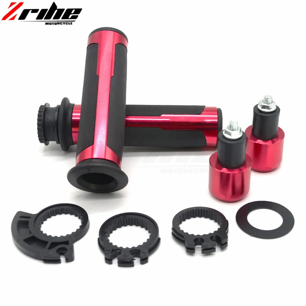 for Universal 7/8 22mm Motorcycles Handle Hand Grip Grips Handlebar Grips For YAMAHA MT-07 FZ09 2014-2015, XJ6 2009-2014 CNC Fol