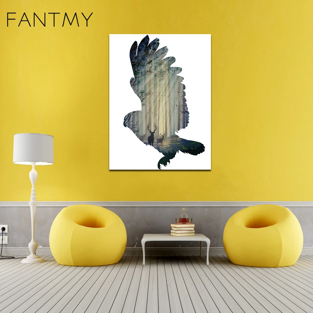 Fantmyアートスプレー絵画キャンバスに100 手作りフレームレス歌う現代動物写真上の数字キャンバス用リビングルーム Spray Painting Paintings On Canvaspicture By Number Aliexpress