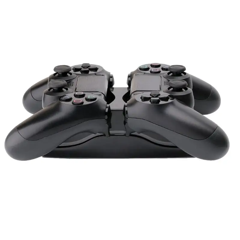 Для контроллера PS4 Геймпад светодиодный двойной зарядной станции игровой контроллер блок питания зарядная зарядка подставка Док-станция для Playstation 4