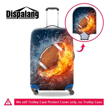 

Dispalang Dust Luggage Covers for Trolley Cases Print Rugbyy Patterns on Luggage Suitcase Cover Elastic Baggage Cover for Travel