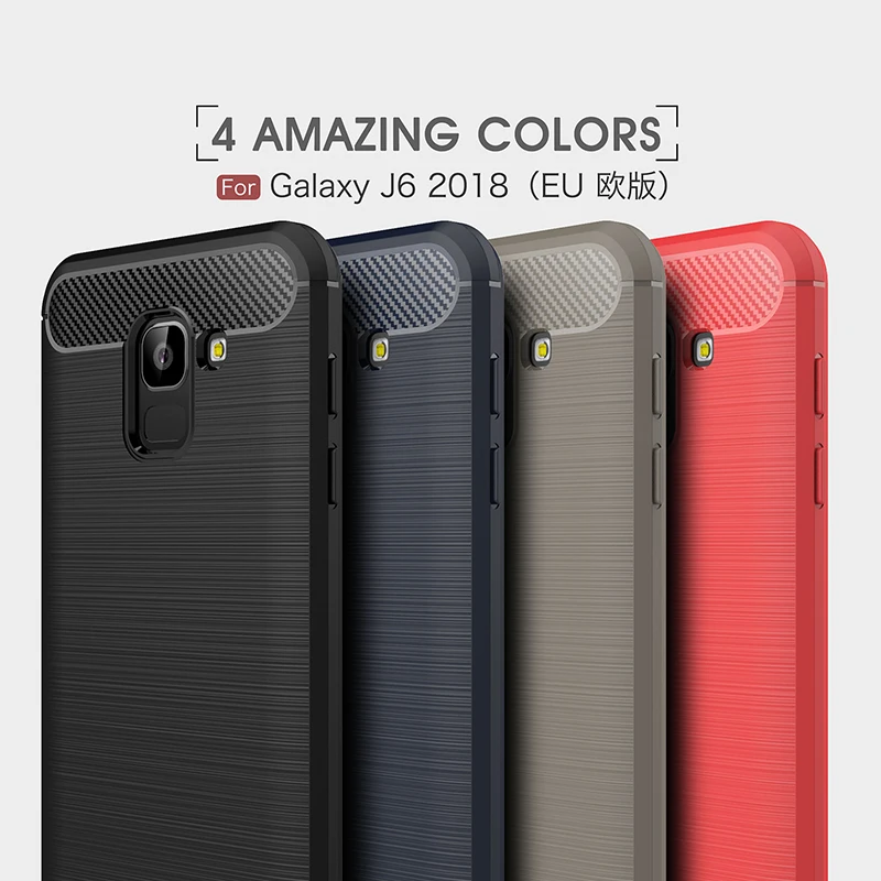 brushed silicone case samsung j6 (1)