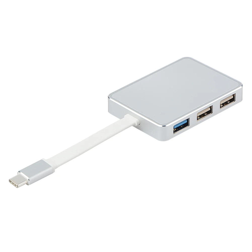 7 в 1 Тип usb C концентратора многофункциональный адаптер с 2 K HDMI 2 USB2.0 1USB3. 0 зарядки Порты и разъёмы цифровой карты памяти/TF Card Reader