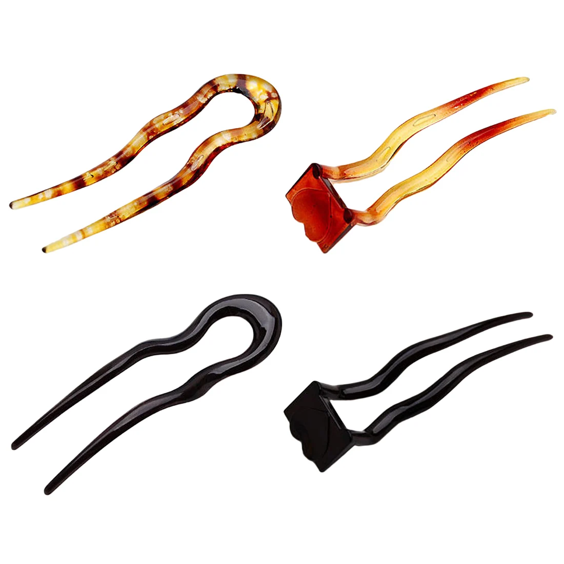 

Beauty women girls Newly Magic Bending Clip Hair Stick Plastic Hairpin Clips Simple Pin Headwear