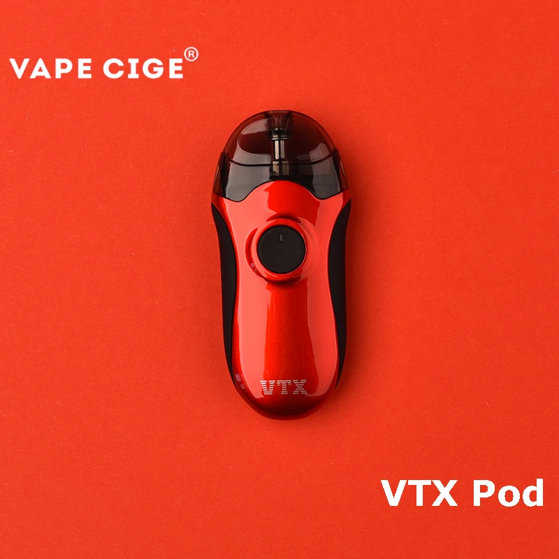 

Newest 2.0ml capacity cartridge refillable pod system vape mod vtx pod by vapecige