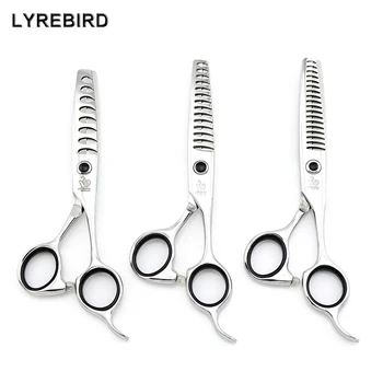 

Professional hair scissors 9cr13 thinning scissors 5.75 INCH 8 Teeth 14 Teeth 18 Teeth Lyrebird HIGH CLASS 10PCS/LOT NEW