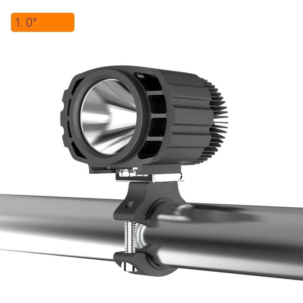 Светодиодный светильник Bosmaa для мотоцикла, Точечный светильник 22 Вт, 3200Lm, супер яркий белый мото противотуманный DRL, налобный фонарь, рабочий светильник