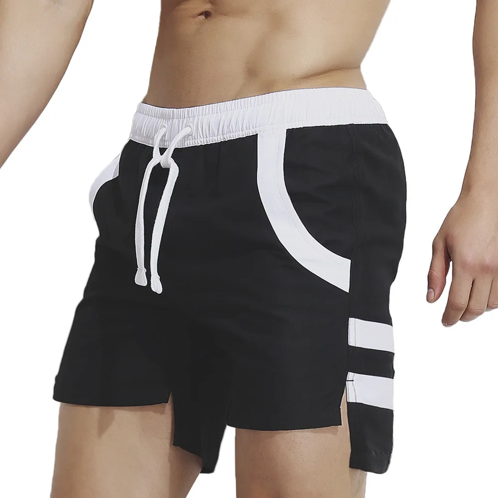 Striped Swimwear Board Shorts Trunks Board Shorts Quick Drying