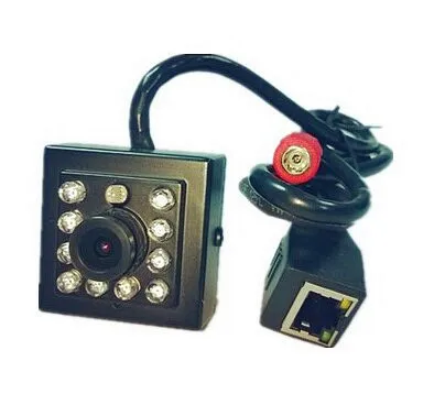 

Hot Sale Mini Pinhole Network H.264 P2P 1.0 Mega pixel 720P Hd 10Pcs Invisible 940nm Leds Infrared IP Camera With Ir Cut