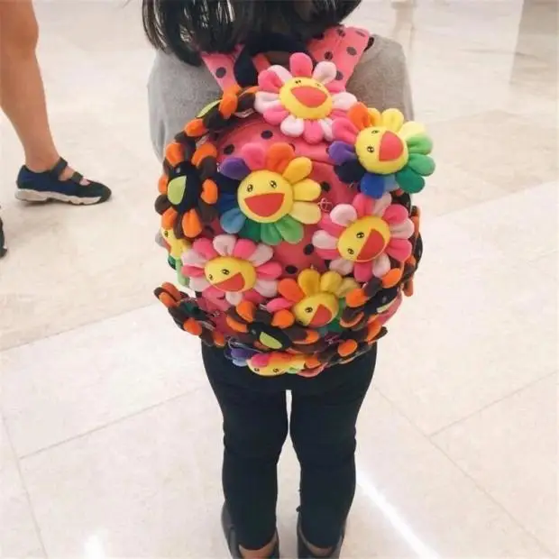 New Arrival Kaikaikiki Kawaii Sunflower brooch lovely girls Party Favors Christmas Gifts Ornament