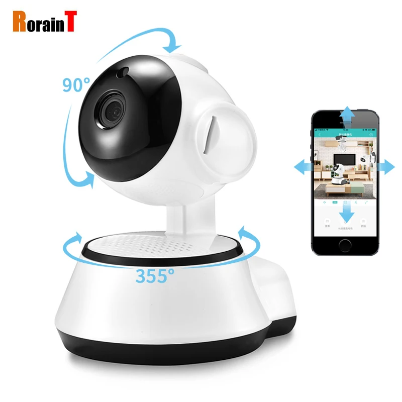 

RoraninT New HD Indoor Home Security Surveillance 720P IP Camera Wireless Wifi CCTV Network Camer Night vision 30M