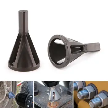 

Stainless Steel Deburring External Chamfer Tool Drill Bit Remove Burr Tire Repair Tools Black