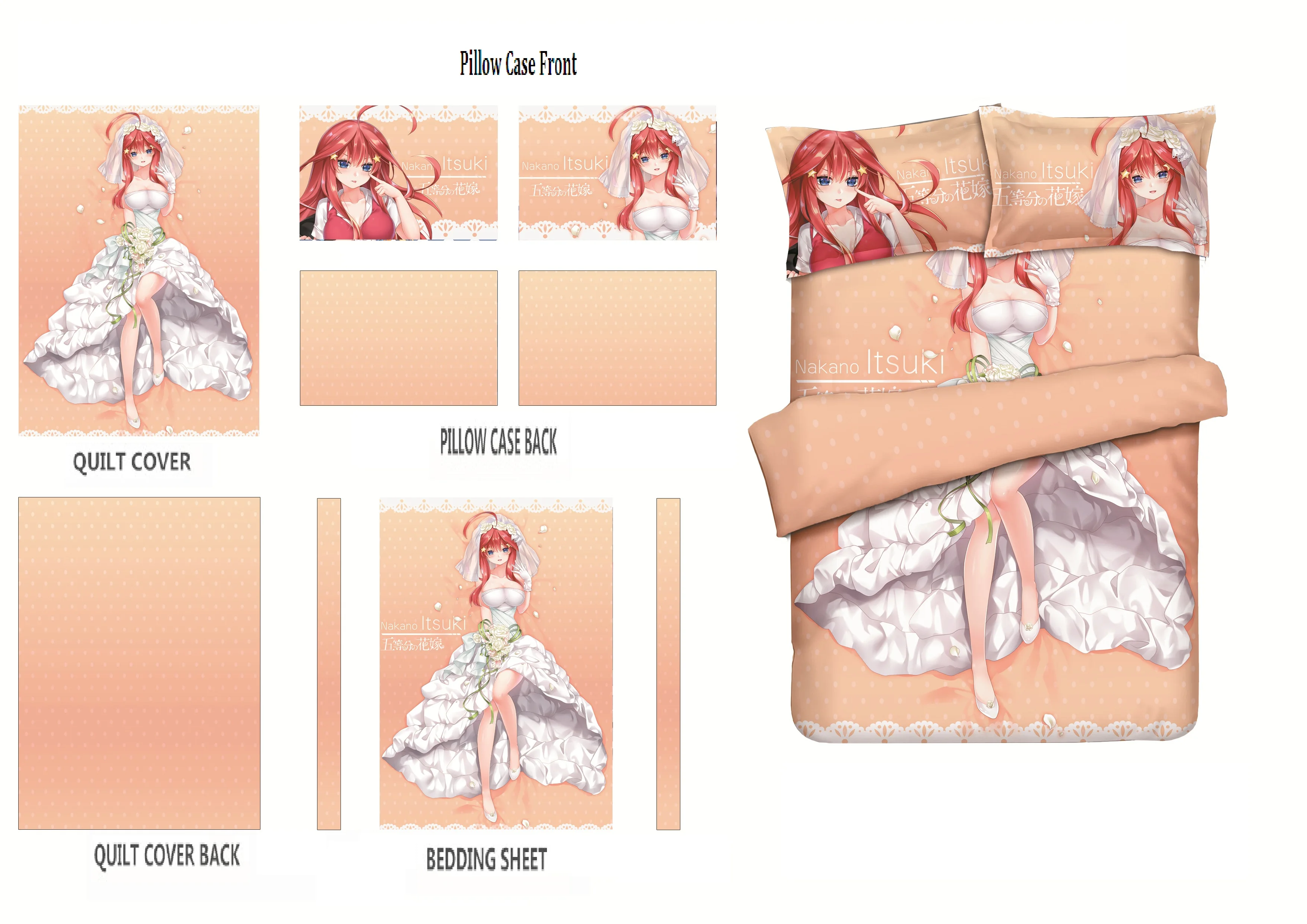 Details about   Anime The Quintessential Quintuplets Lolita Flannel Blanket Bedding Bedsheet Aw5 