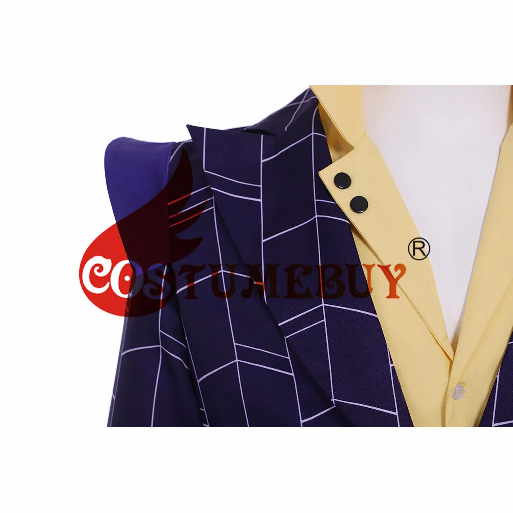 CostumeBuy аниме JoJo невероятное приключение Золотой ветер ветчины комбинезон униформа, костюм для взрослых Карнавальная фантазия Костюм L920