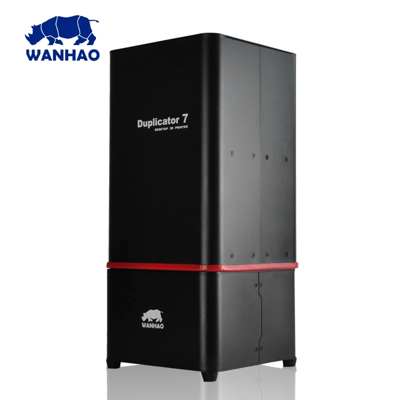 the newest WANHAO D7 1 4 DLP UV resin 3D printer with red spot better appearance