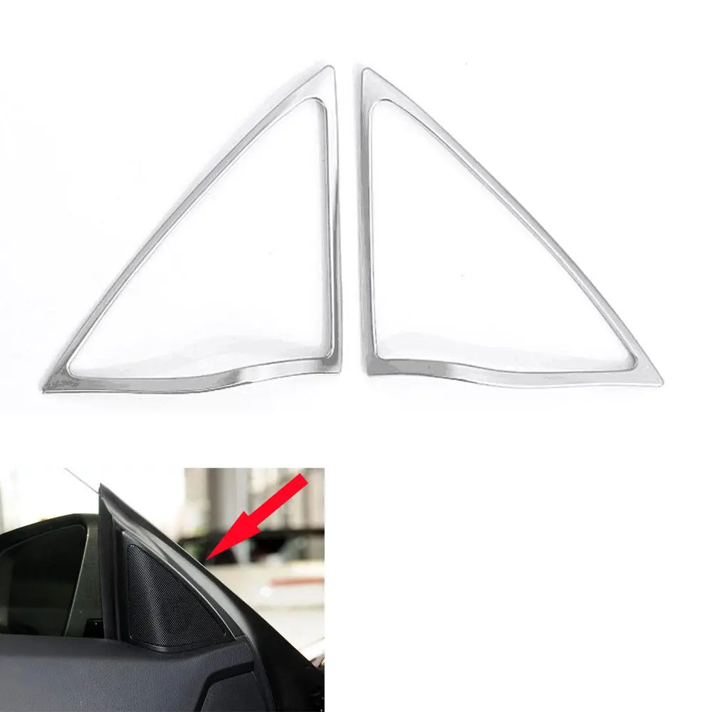 

2pcs/pair Door Stereo Speaker Cover Trim Frame Decoration Fits For 2011-2015 Benz E Class W207 E-Coupe E200 E260 Car Styling