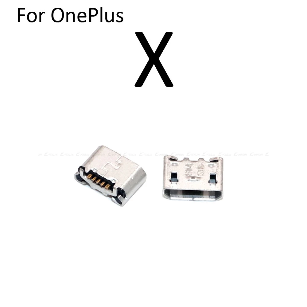 2 шт./лот Type C Micro USB Jack зарядный порт для OnePlus X 1 3 3T 5T 6T 7 7T 8 Pro 5G Разъем зарядного