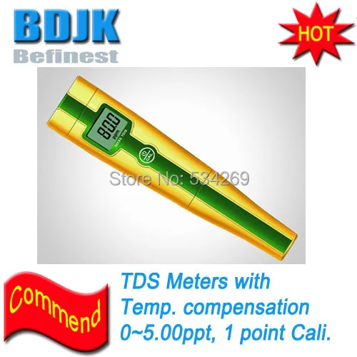 

0~5.00ppt Digital TDS Meters with Temp. Display Handheld TDS Tester Gift Box