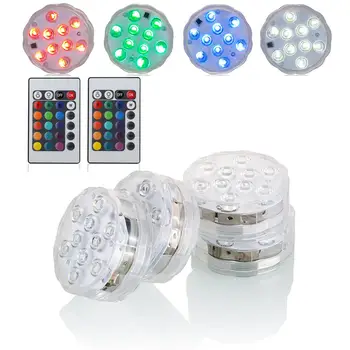 

1*Shisha hookah led Crystal Paper lantern Home party decoration vase paper lantern waterproof under water led light base