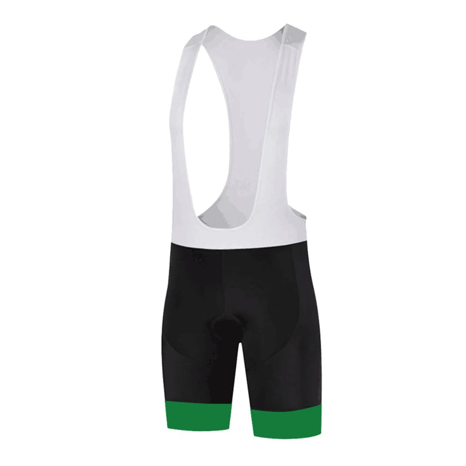 Летние байкерские шорты, женские неоновые шорты на лямках, обтягивающие шорты для фитнеса, велоспорта, одежда для шоссейного велосипеда - Цвет: Зеленый
