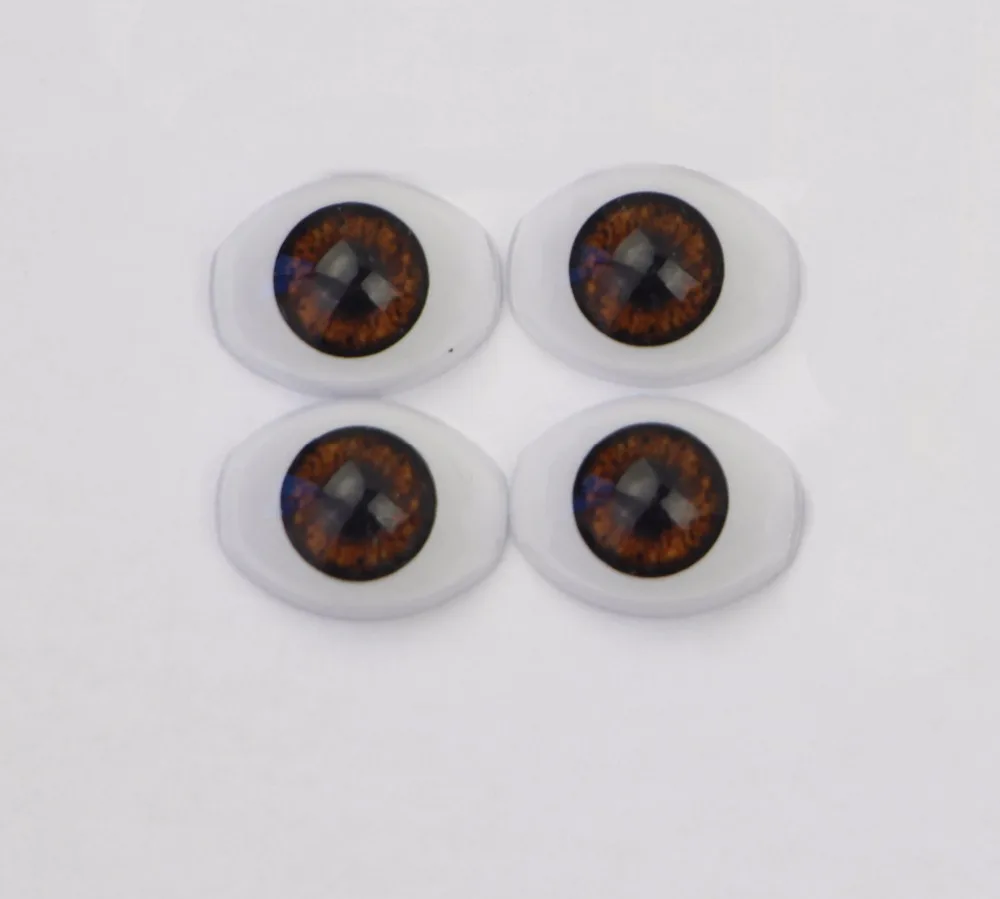 2 пары подходят для 17 дюймов Reborn Bebe Doll Eyes мм аксессуары кукол акриловые