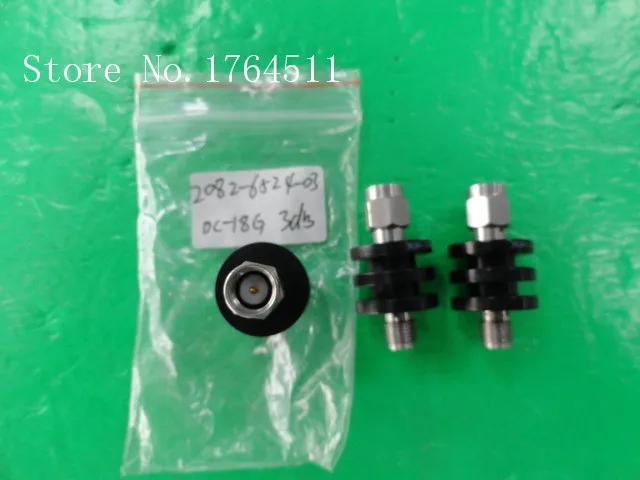 

[BELLA] M/A-COM 2082-6524-03 DC-18GHz 3dB 5W RF coaxial fixed attenuator SMA --2PCS/LOT