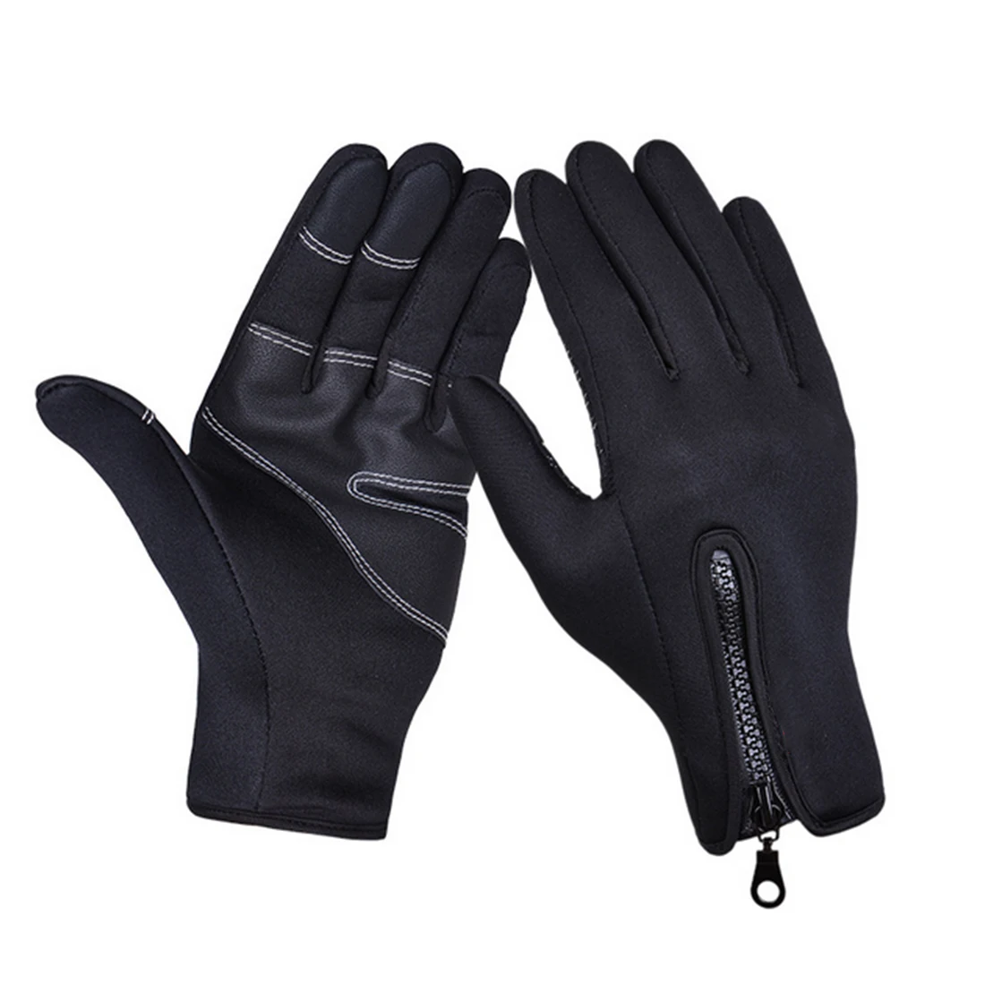 Winter Running Gloves Women Men Outdoor Sports Gloves Full Finger Outdoor Glove Breathable Cycling Casual Gloves 1 Pair New - Цвет: 22