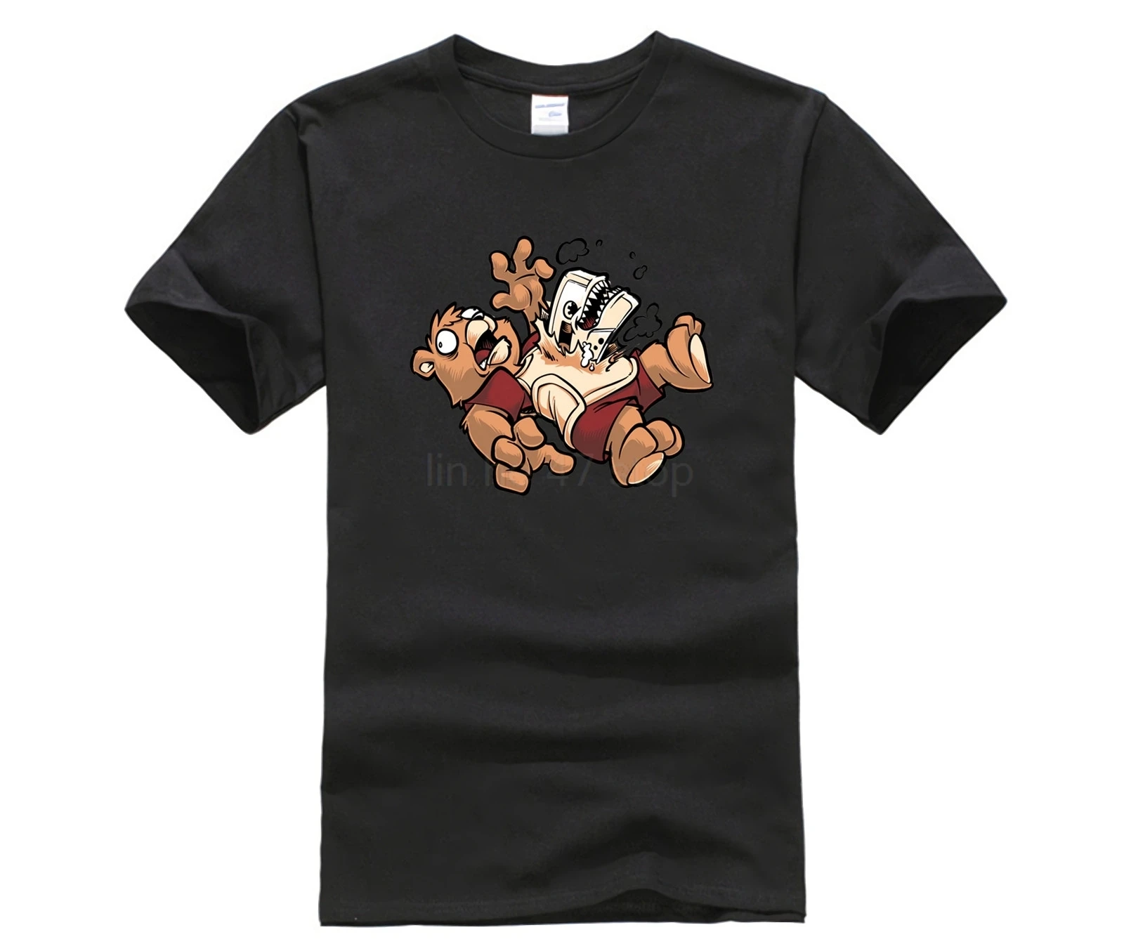 Икона эмодзи модный дизайн футболка TEDDY'S TAPEBURSTER эксклюзивная модная футболка стильные, крутые Топ Мужская футболка