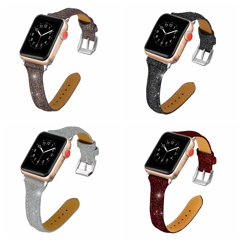 

Joyozy Girl Series For Apple Watch Band Strap Fashion Leather For Apple 38mm 42mm Series 4/3/2/1 Replacement Leather Wriststrap