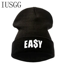 Letter EASY Fashion Beanies Knit Beani Hat Winter Hat For Man Solid Color Elastic Hip-Hop Cap Men Winter Hat Beanie Gorros Warm Letter EASY Fashion Beanies Knit Beani Hat Winter Hat For Man Solid Color Elastic Hip-Hop Cap Men Winter Hat Beanie Gorros Warm