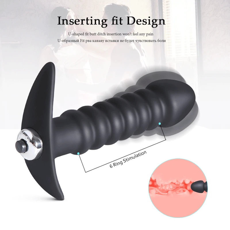 Prostate Massager Vagina Unisex Anal Vibrator Women Men Sex Toys Anal Butt Plug Bullet Vibrator G Spot Erotic Sex Toy for Couple