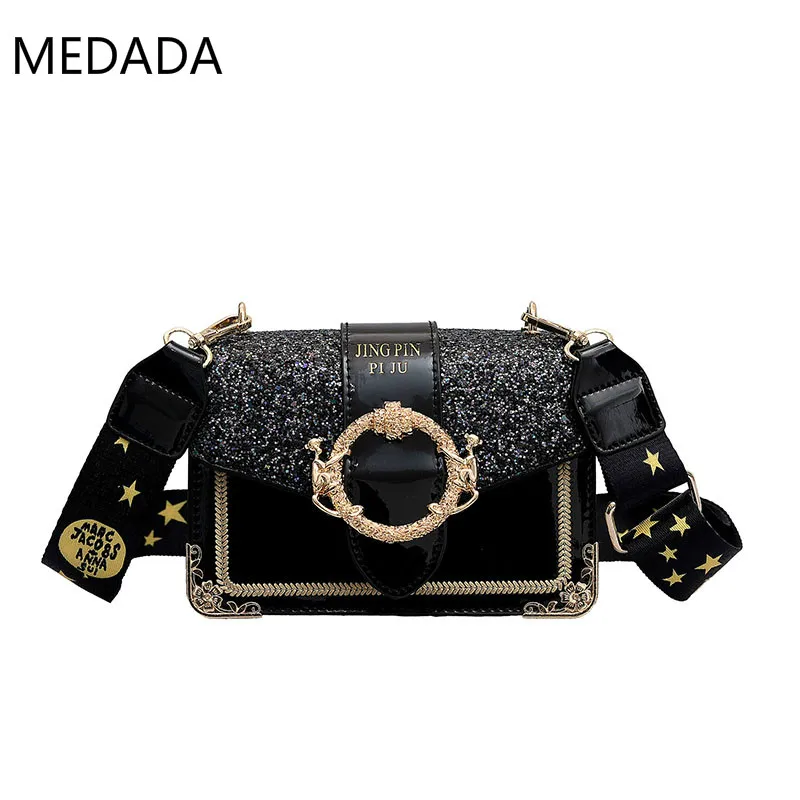 

MEDADA 2019 Fashion Small Square Pack Shoulder Bag Crossbody Package Women Wallet Handbags