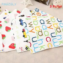 3 шт., высококачественные модные брендовые водонепроницаемые детские нагрудники для новорожденных, хлопковые треугольные Детские аксессуары для кормления