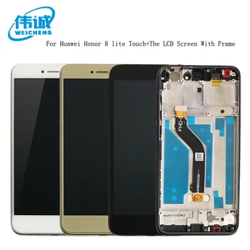 

WEICHENG Top Quality For 5.2 inch Huawei Honor 8 Lite LCD Screen + Touch Screen With Frame Display Assembly + tools