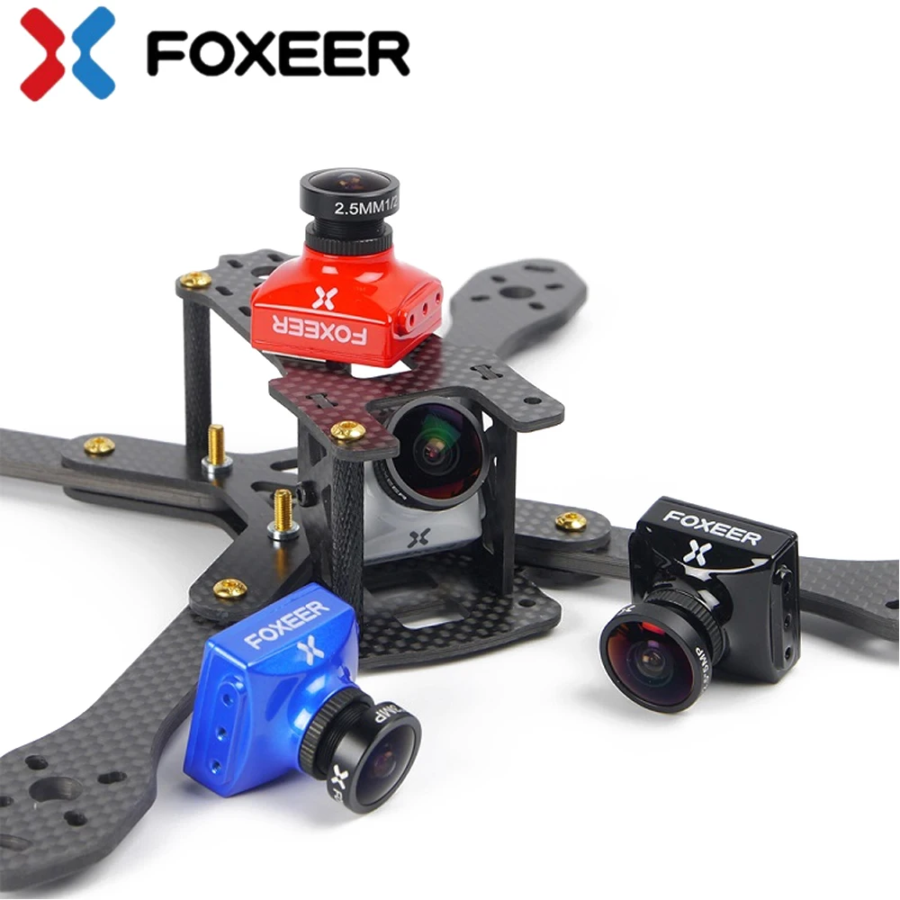 Foxeer Falkor FPV камера 1200TVL 1/3 CMOS 4:3/16:9 PAL/NTSC переключаемый G-WDR OSD для радиоуправляемого гоночного дрона